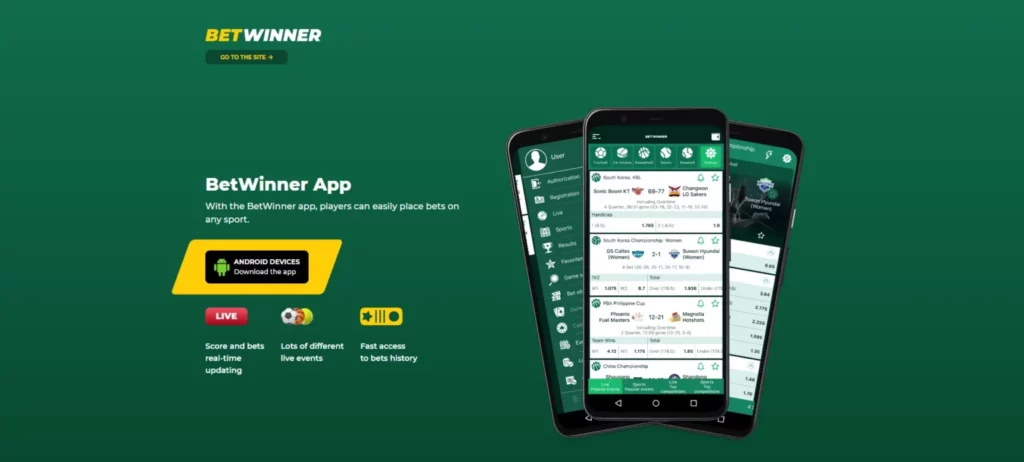 Betwinner Mobile Casino